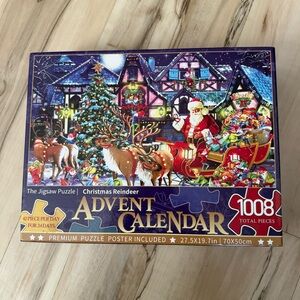 Santa's Sleigh Advent Puzzle